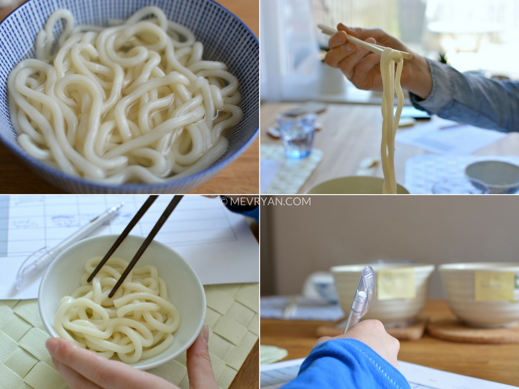 Foto smaaktest instant udon noedels ©mevryan.com