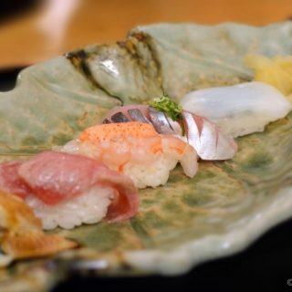 Nigiri sushi van Japans restaurant Yama in Rotterdam © mevryan.com
